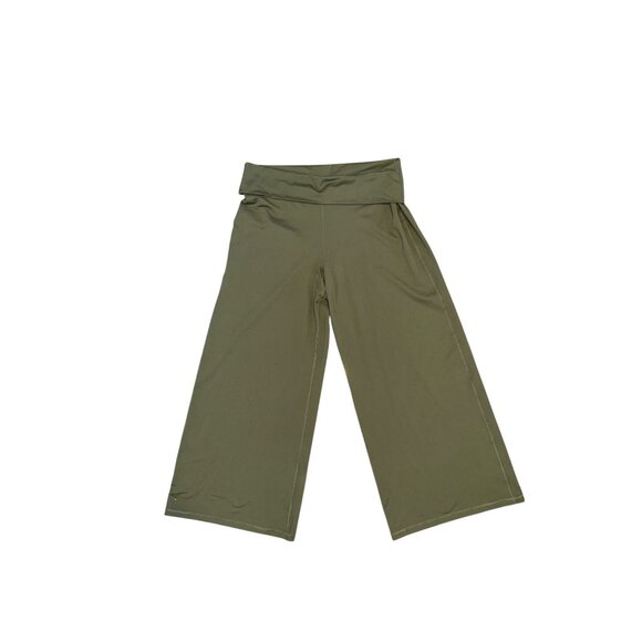 NWT Fabletics High-Waisted Foldover Green Pants Size XL - Picture 2 of 10